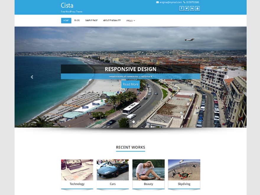 Cista Preview Wordpress Theme - Rating, Reviews, Preview, Demo & Download