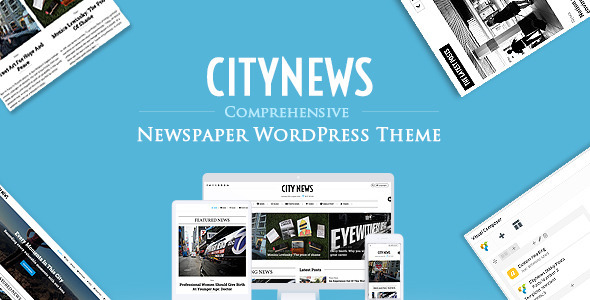 CityNews Preview Wordpress Theme - Rating, Reviews, Preview, Demo & Download