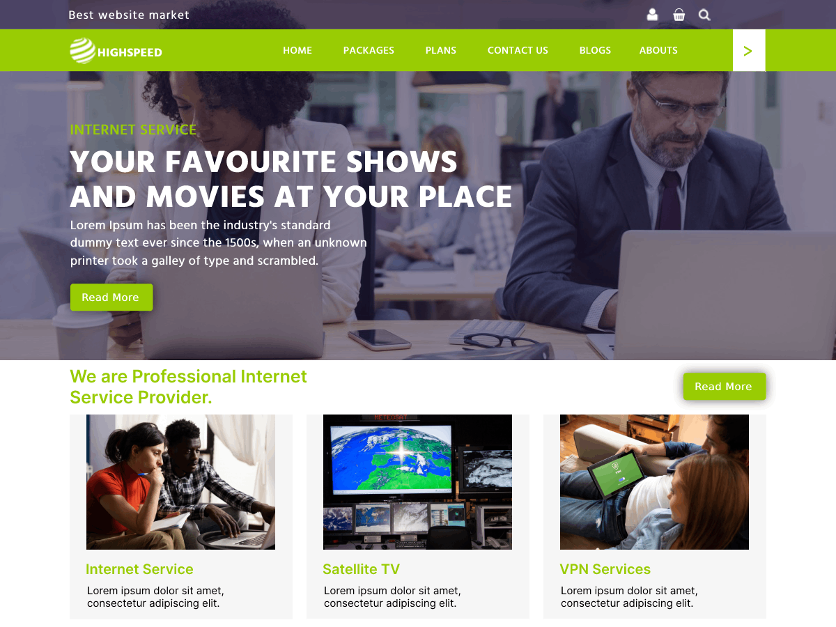 Classic Internet Preview Wordpress Theme - Rating, Reviews, Preview, Demo & Download