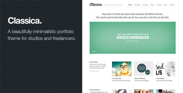 Classica Preview Wordpress Theme - Rating, Reviews, Preview, Demo & Download