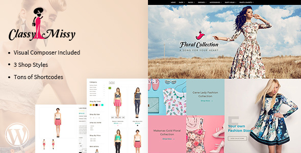 Classy Missy Preview Wordpress Theme - Rating, Reviews, Preview, Demo & Download