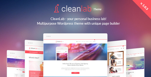 CleanLab Preview Wordpress Theme - Rating, Reviews, Preview, Demo & Download