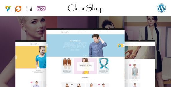 Clear Shop Preview Wordpress Theme - Rating, Reviews, Preview, Demo & Download