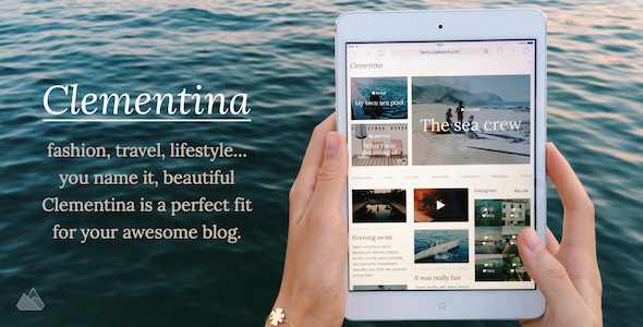 Clementina Preview Wordpress Theme - Rating, Reviews, Preview, Demo & Download