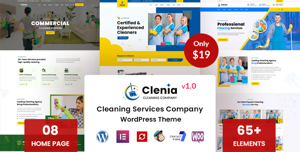 Clenia Preview Wordpress Theme - Rating, Reviews, Preview, Demo & Download