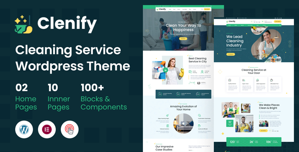 Clenify Preview Wordpress Theme - Rating, Reviews, Preview, Demo & Download