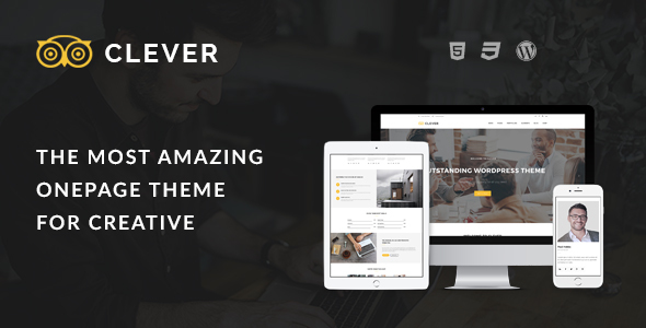 Clever One Preview Wordpress Theme - Rating, Reviews, Preview, Demo & Download