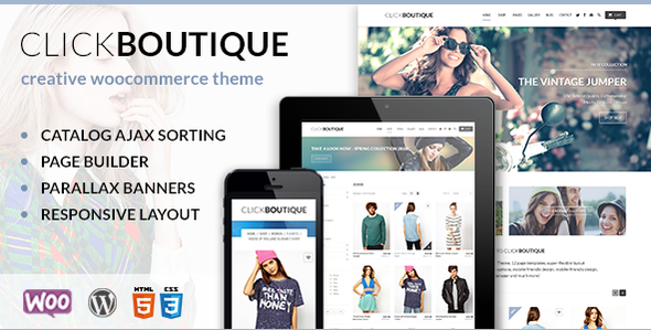 Click Boutique Preview Wordpress Theme - Rating, Reviews, Preview, Demo & Download