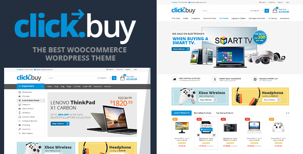 Clickbuy Preview Wordpress Theme - Rating, Reviews, Preview, Demo & Download