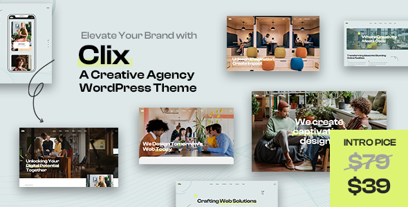 Clix Preview Wordpress Theme - Rating, Reviews, Preview, Demo & Download