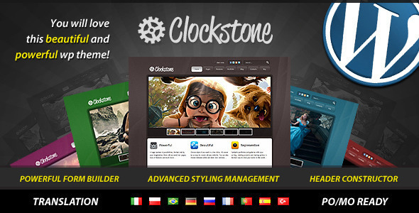 Clockstone Preview Wordpress Theme - Rating, Reviews, Preview, Demo & Download