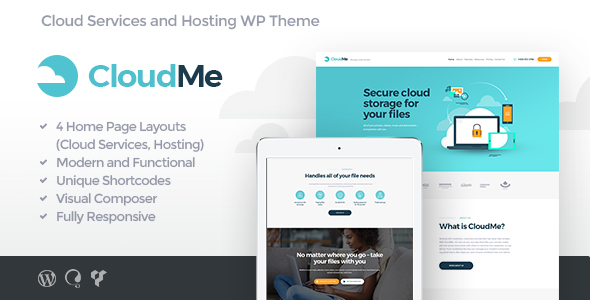 CloudMe Preview Wordpress Theme - Rating, Reviews, Preview, Demo & Download