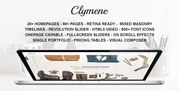 Clymene Preview Wordpress Theme - Rating, Reviews, Preview, Demo & Download