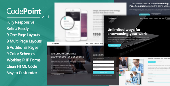 CodePoint Preview Wordpress Theme - Rating, Reviews, Preview, Demo & Download
