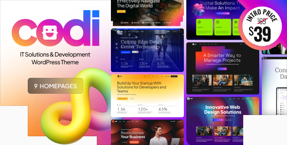 Codi Preview Wordpress Theme - Rating, Reviews, Preview, Demo & Download