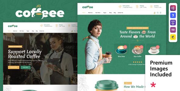 Coffeee Preview Wordpress Theme - Rating, Reviews, Preview, Demo & Download