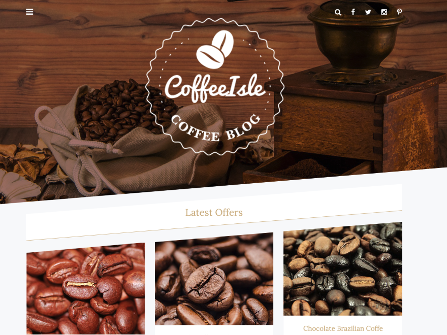 Coffeeisle Preview Wordpress Theme - Rating, Reviews, Preview, Demo & Download