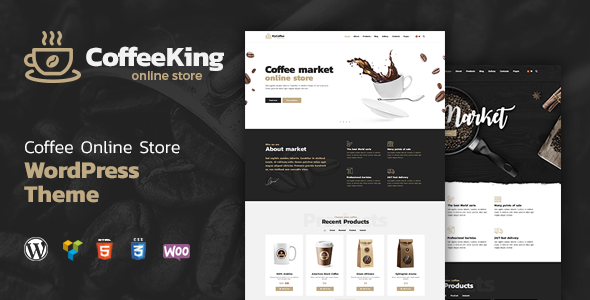 CoffeeKing Preview Wordpress Theme - Rating, Reviews, Preview, Demo & Download