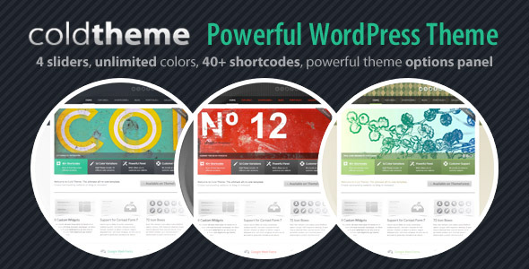 Cold Theme Preview Wordpress Theme - Rating, Reviews, Preview, Demo & Download
