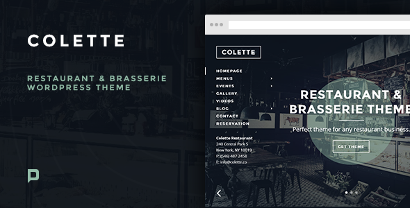 Colette Preview Wordpress Theme - Rating, Reviews, Preview, Demo & Download