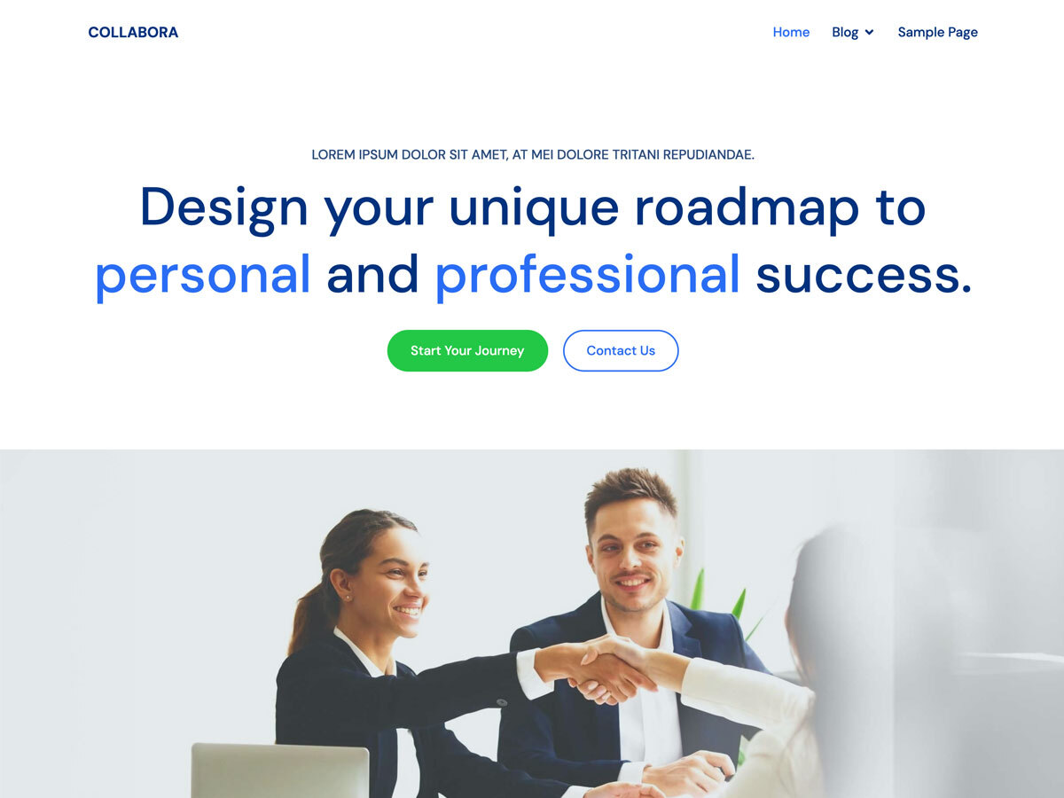 Collabora Preview Wordpress Theme - Rating, Reviews, Preview, Demo & Download