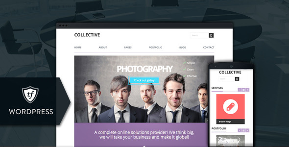 Collective Preview Wordpress Theme - Rating, Reviews, Preview, Demo & Download