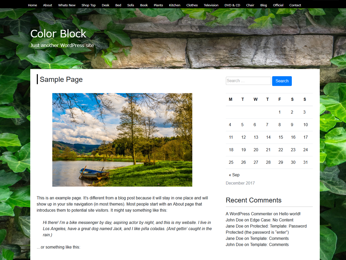 Color Block Preview Wordpress Theme - Rating, Reviews, Preview, Demo & Download