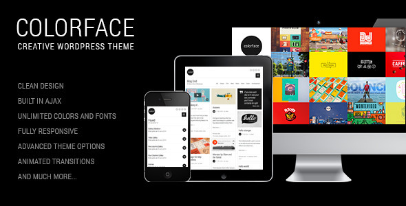 Colorface Preview Wordpress Theme - Rating, Reviews, Preview, Demo & Download