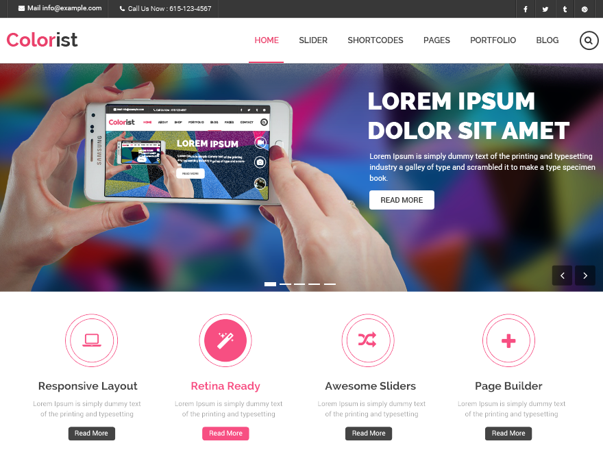 Colorist Preview Wordpress Theme - Rating, Reviews, Preview, Demo & Download