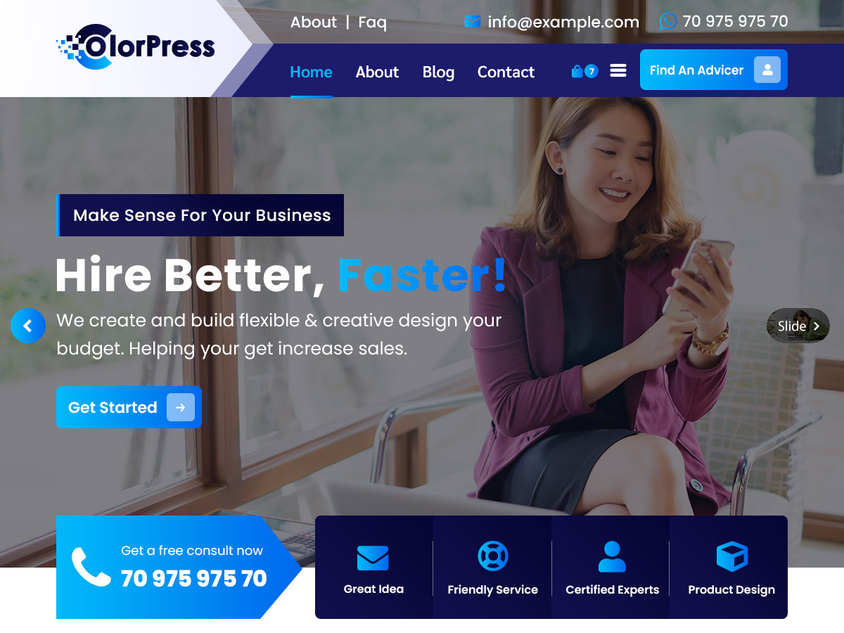 ColorPress Preview Wordpress Theme - Rating, Reviews, Preview, Demo & Download