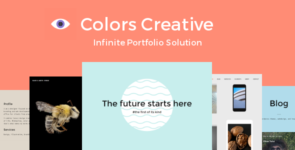 Colors Creative Preview Wordpress Theme - Rating, Reviews, Preview, Demo & Download