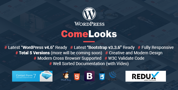 ComeLooks Preview Wordpress Theme - Rating, Reviews, Preview, Demo & Download