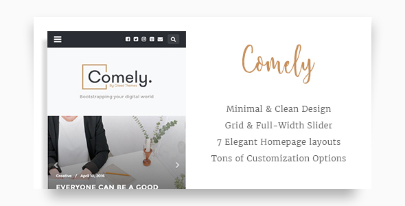 Comely Preview Wordpress Theme - Rating, Reviews, Preview, Demo & Download