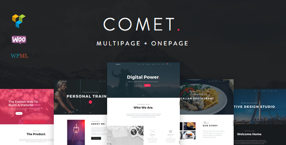 Comet Preview Wordpress Theme - Rating, Reviews, Preview, Demo & Download