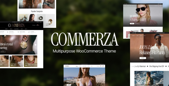 Commerza Preview Wordpress Theme - Rating, Reviews, Preview, Demo & Download