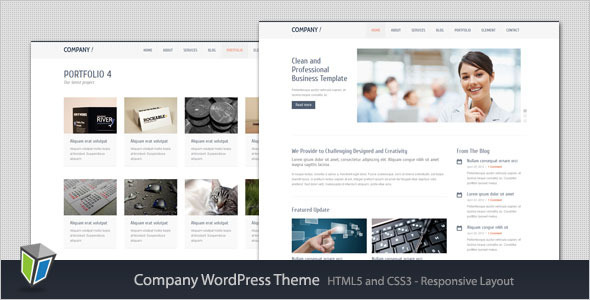 Company Preview Wordpress Theme - Rating, Reviews, Preview, Demo & Download