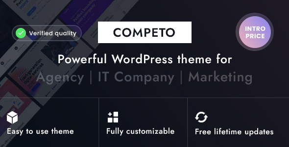 Competo Preview Wordpress Theme - Rating, Reviews, Preview, Demo & Download