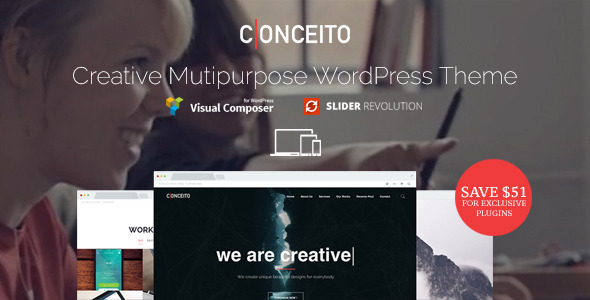 Conceito Preview Wordpress Theme - Rating, Reviews, Preview, Demo & Download