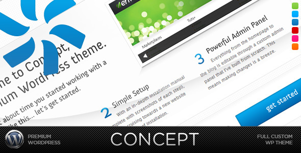 Concept Preview Wordpress Theme - Rating, Reviews, Preview, Demo & Download