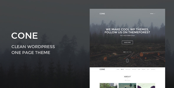Cone Preview Wordpress Theme - Rating, Reviews, Preview, Demo & Download