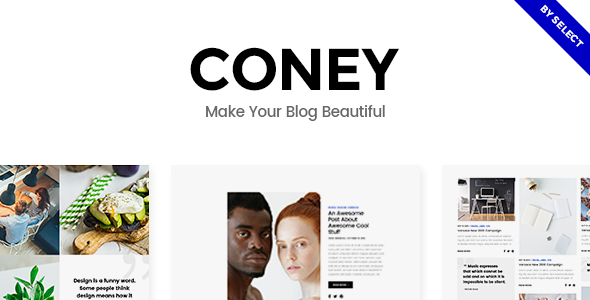 Coney Preview Wordpress Theme - Rating, Reviews, Preview, Demo & Download