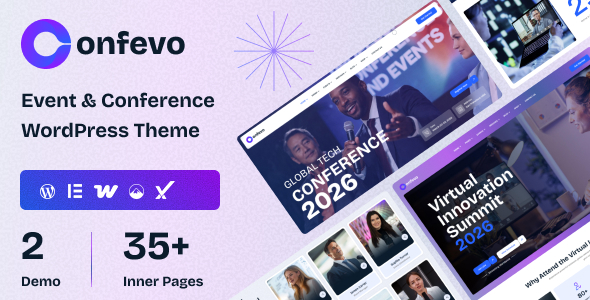 Confevo Preview Wordpress Theme - Rating, Reviews, Preview, Demo & Download