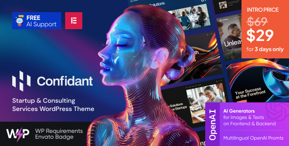 Confidant Preview Wordpress Theme - Rating, Reviews, Preview, Demo & Download