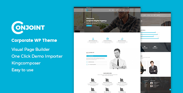 Conjoint Preview Wordpress Theme - Rating, Reviews, Preview, Demo & Download