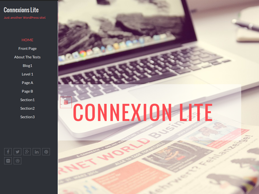 Connexions Lite Preview Wordpress Theme - Rating, Reviews, Preview, Demo & Download
