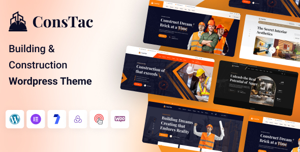 ConsTac Preview Wordpress Theme - Rating, Reviews, Preview, Demo & Download