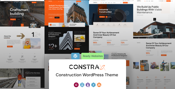 Constrax Preview Wordpress Theme - Rating, Reviews, Preview, Demo & Download