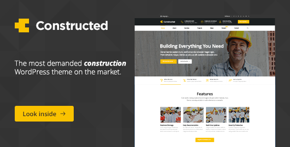 Constructed Preview Wordpress Theme - Rating, Reviews, Preview, Demo & Download