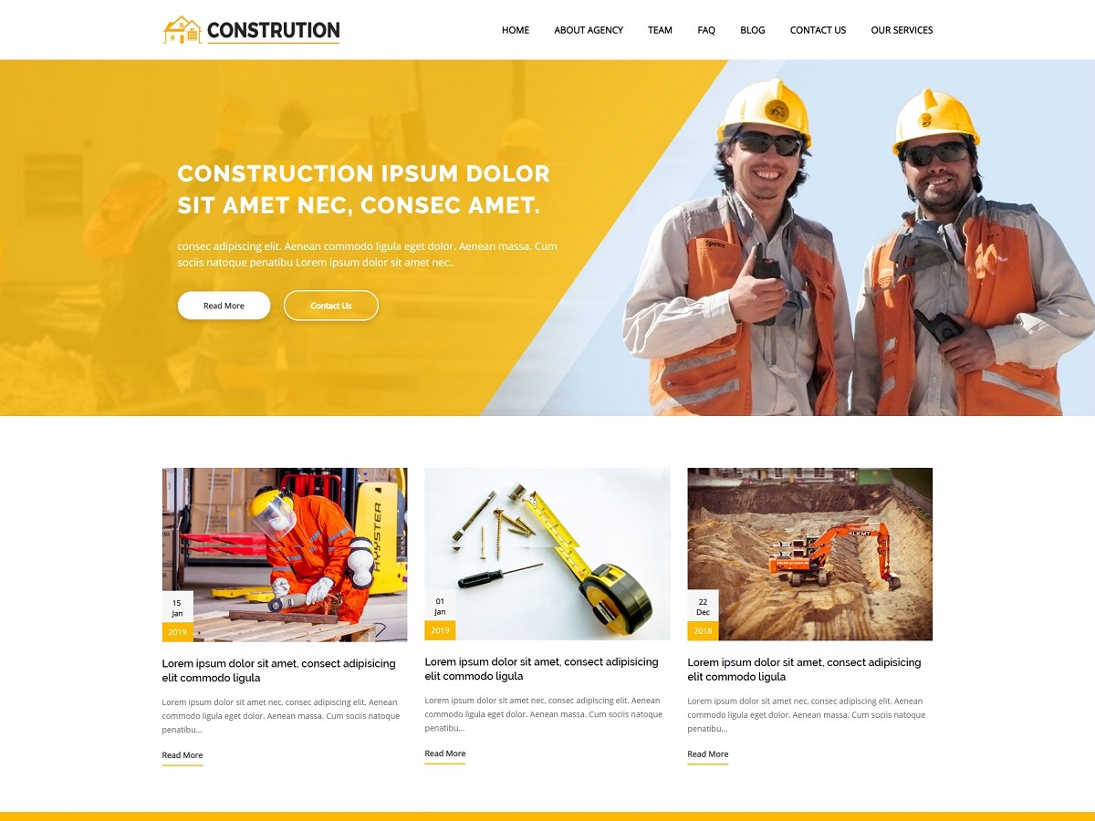 Construction Architecture Preview Wordpress Theme - Rating, Reviews, Preview, Demo & Download