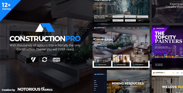 ConstructionPro Preview Wordpress Theme - Rating, Reviews, Preview, Demo & Download